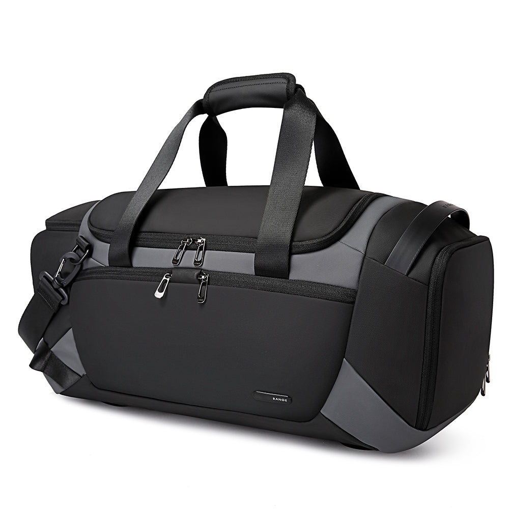 ★TOUT Y EST★ solid bag black FA2401BG15BK VYNT x BANGE V016 – Premium Bange Twist - Sac de Voyage 40